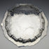 1898 British Antique Sterling Silver (925 Silver) Legless Salva Diameter 30cm 670g Henry Bourne